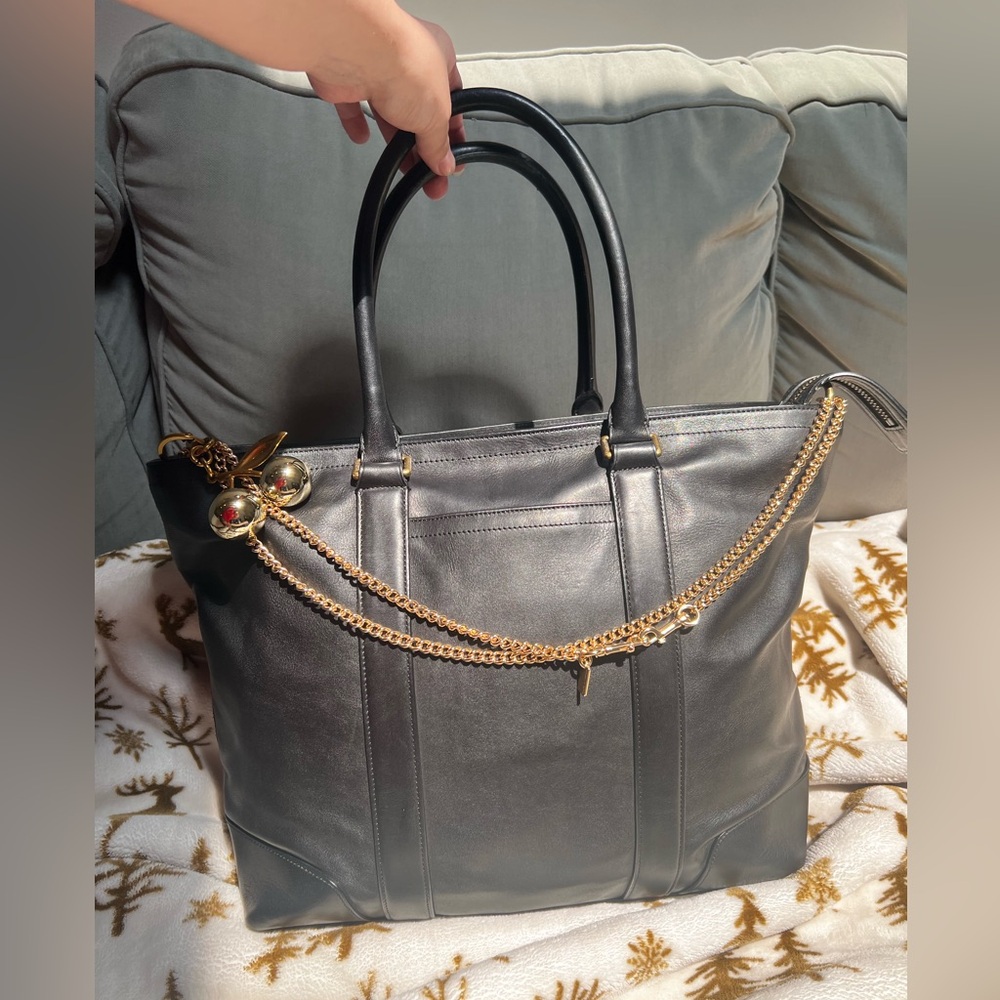 Coach Bleecker legacy weekend tote bag